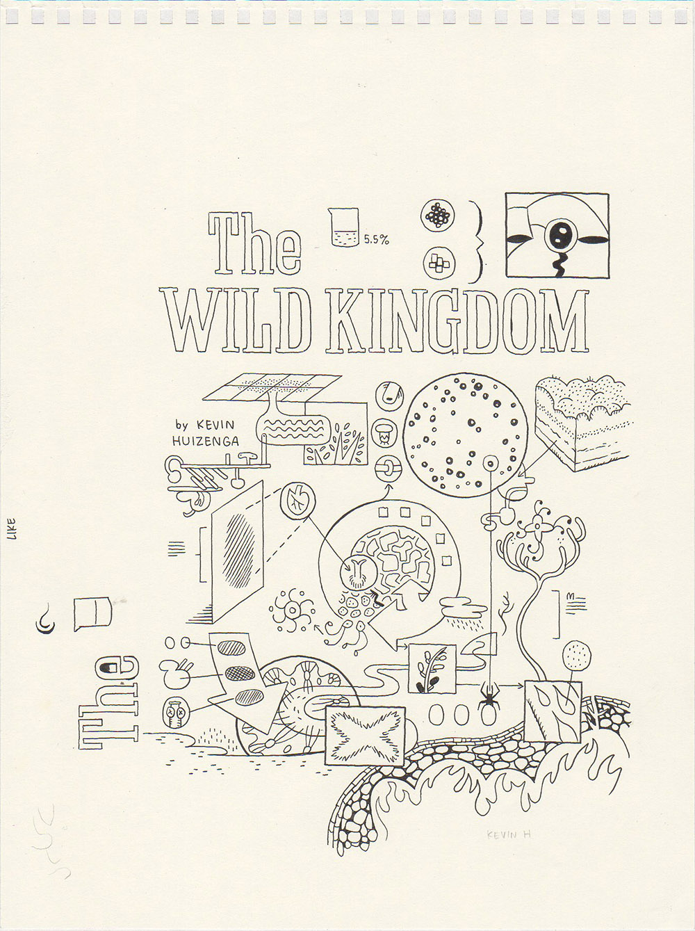 The Wild Kingdom - Front cover