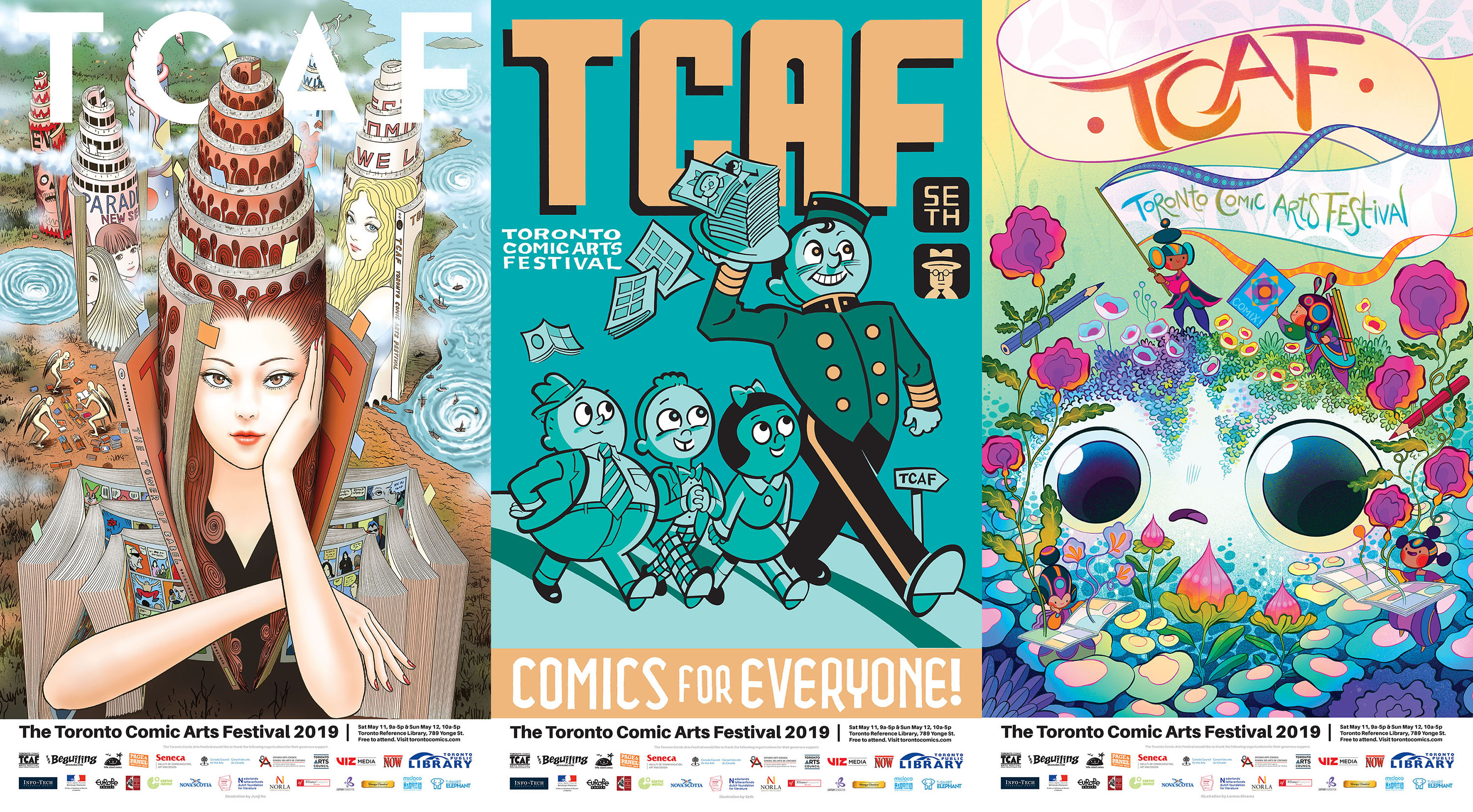 TCAF 2019 Posters (complete set)