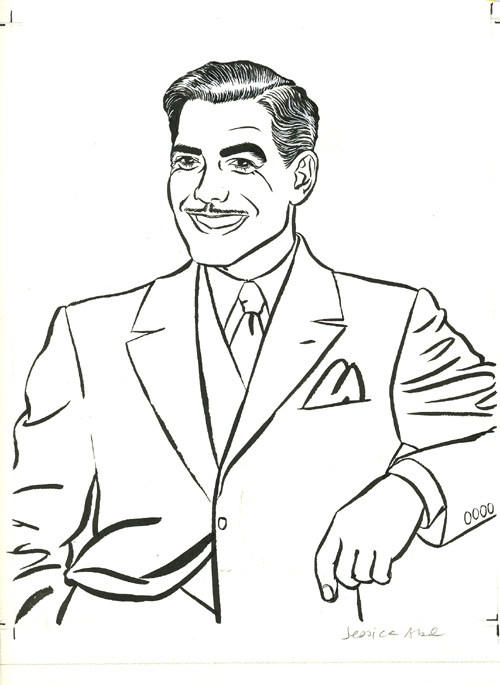 Illustration - George Clooney