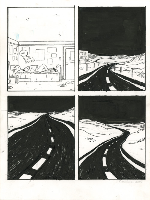 Somersaulting panels ugh - The road