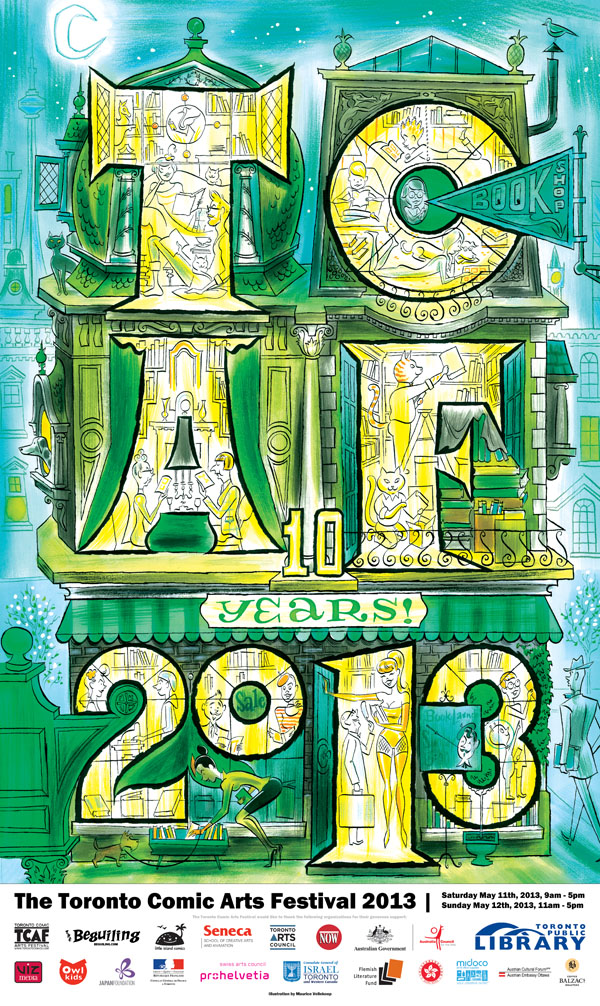 TCAF 2013 Poster (Maurice Vellekoop 10th Anniversary)