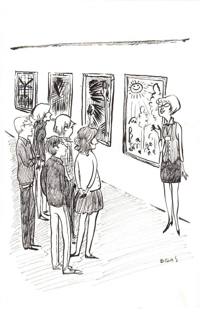 New Yorker Cartoon (Rejected) Gallery Tour